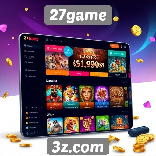 Interface do 27game melhora experiência do usuário